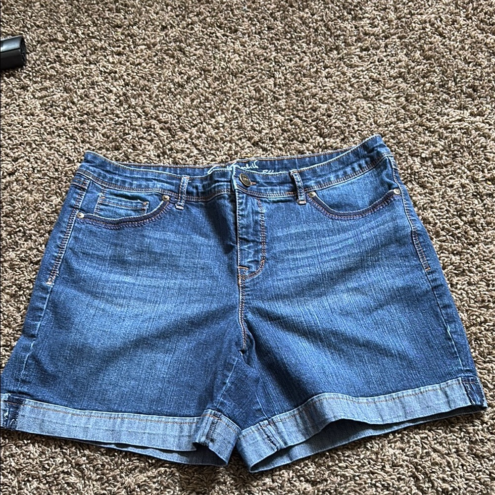 Gloria Vanderbilt Blue Denim Women's Shorts